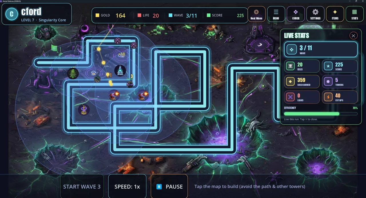 Core gameplay